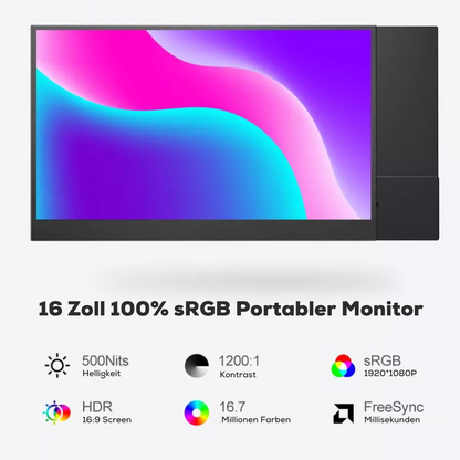 ProView Flex™ 16 Zoll - Tragbarer Monitor