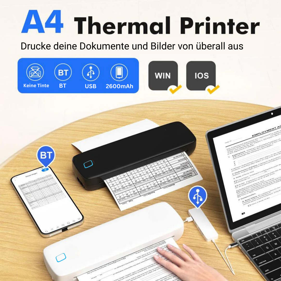 ThermoPrint™ Flexibles drucken ohne Druckpatronen