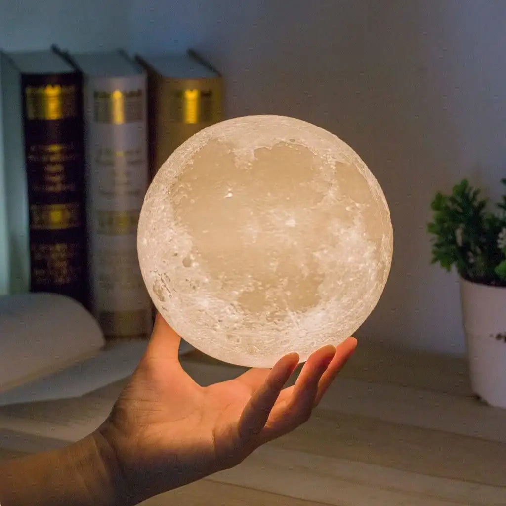 3D Moonlamp - zum Greifen nah